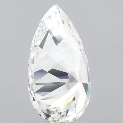 12.04ct F VVS2 Rare Carat Ideal Cut Pear Lab Grown Diamond