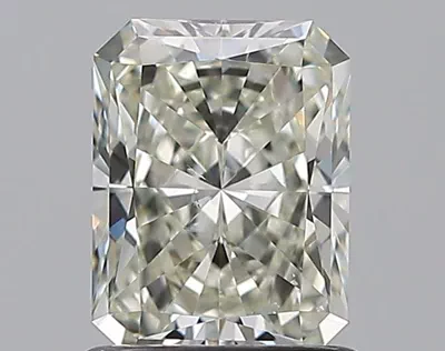 1.01ct K SI1 Rare Carat Ideal Cut Radiant Diamond