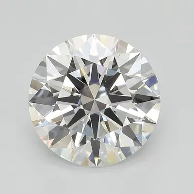5.16ct E VVS2 Rare Carat Ideal Cut Round Lab Grown Diamond
