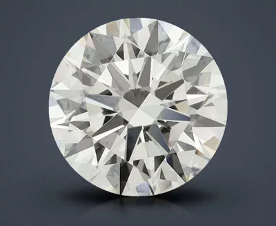 2.93ct K VVS2 Rare Carat Ideal Cut Round Diamond