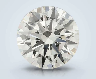 2.93ct K VVS2 Rare Carat Ideal Cut Round Diamond