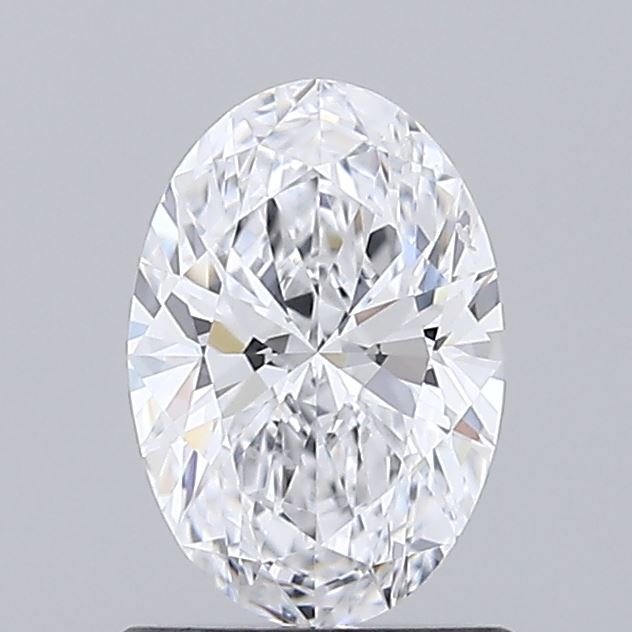 0.86ct D VVS1 Rare Carat Ideal Cut Oval Lab Grown Diamond