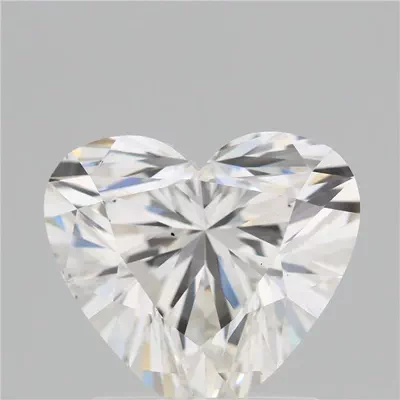 1.56ct F VS2 Rare Carat Ideal Cut Heart Lab Grown Diamond