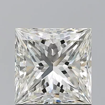 1.26ct K VS1 Rare Carat Ideal Cut Princess Diamond
