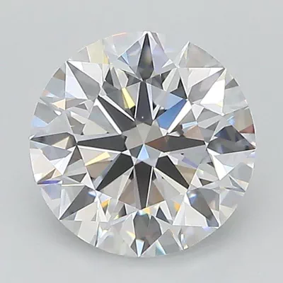1.58ct D VS1 Rare Carat Ideal Cut Round Lab Grown Diamond