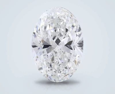 15.04ct F VS1 Rare Carat Ideal Cut Oval Lab Grown Diamond