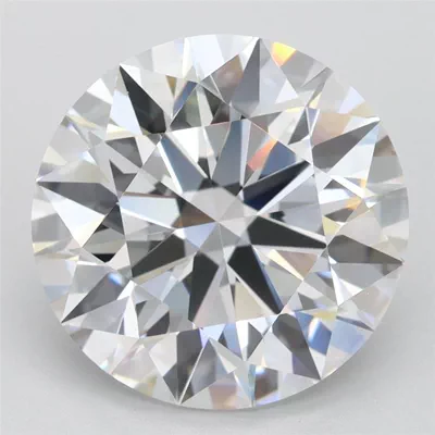 4.08ct D FL Rare Carat Ideal Cut Round Lab Grown Diamond