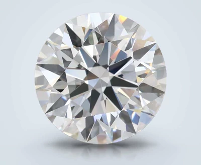 4.08ct D FL Rare Carat Ideal Cut Round Lab Grown Diamond
