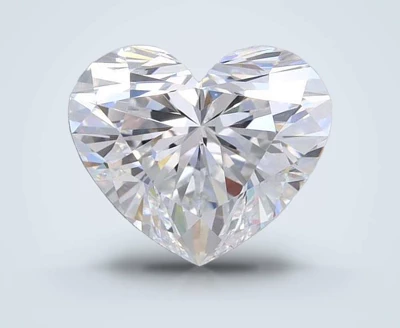 1.77ct D VVS2 Rare Carat Ideal Cut Heart Lab Grown Diamond