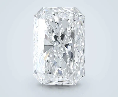 4.06ct D VS2 Rare Carat Ideal Cut Radiant Lab Grown Diamond