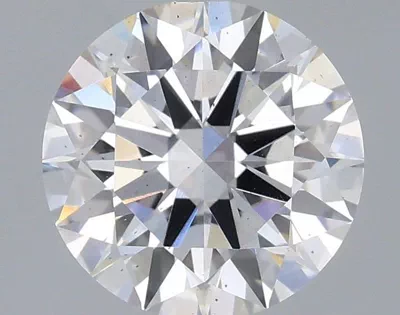 2.05ct F SI1 Rare Carat Ideal Cut Round Lab Grown Diamond