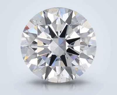 2.05ct F SI1 Rare Carat Ideal Cut Round Lab Grown Diamond
