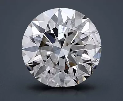 1.37ct H SI1 Rare Carat Ideal Cut Round Lab Grown Diamond