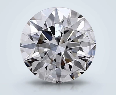 1.37ct H SI1 Rare Carat Ideal Cut Round Lab Grown Diamond