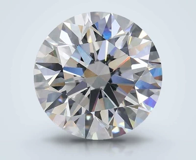 3.08ct E VS1 Rare Carat Ideal Cut Round Lab Grown Diamond