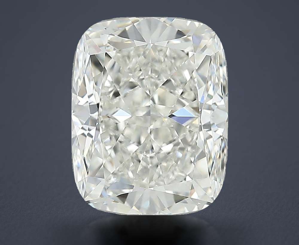 4.02ct J VS2 Very Good Cut Cushion Diamond