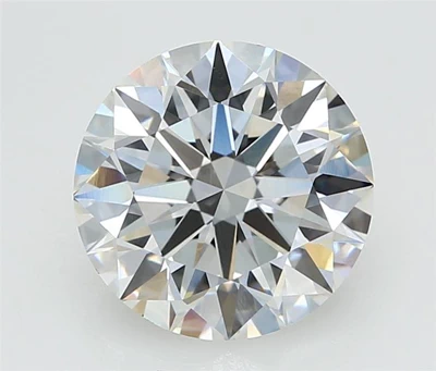 3.02ct F VVS2 Rare Carat Ideal Cut Round Lab Grown Diamond