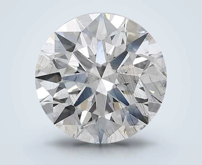 2.71ct F SI2 Rare Carat Ideal Cut Round Lab Grown Diamond