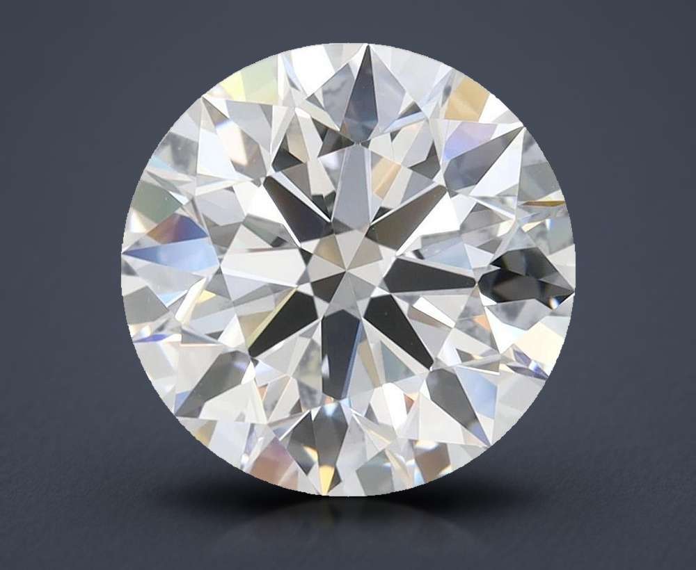 3.01ct D IF Rare Carat Ideal Cut Round Lab Grown Diamond