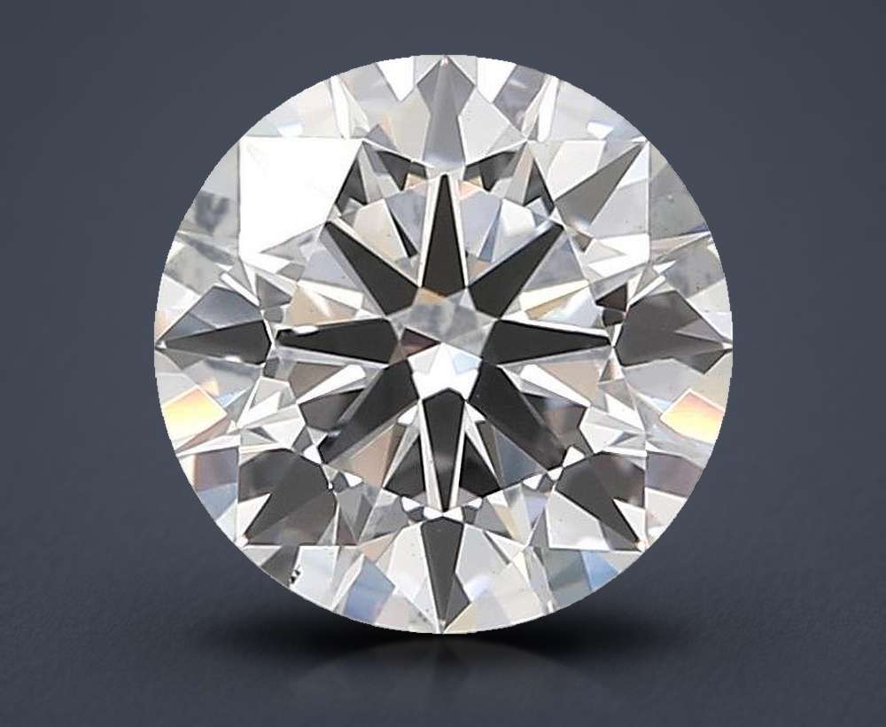2.30ct E VS2 Rare Carat Ideal Cut Round Lab Grown Diamond