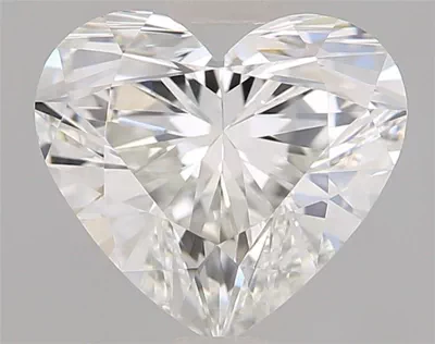 1.47ct F VVS2 Rare Carat Ideal Cut Heart Lab Grown Diamond