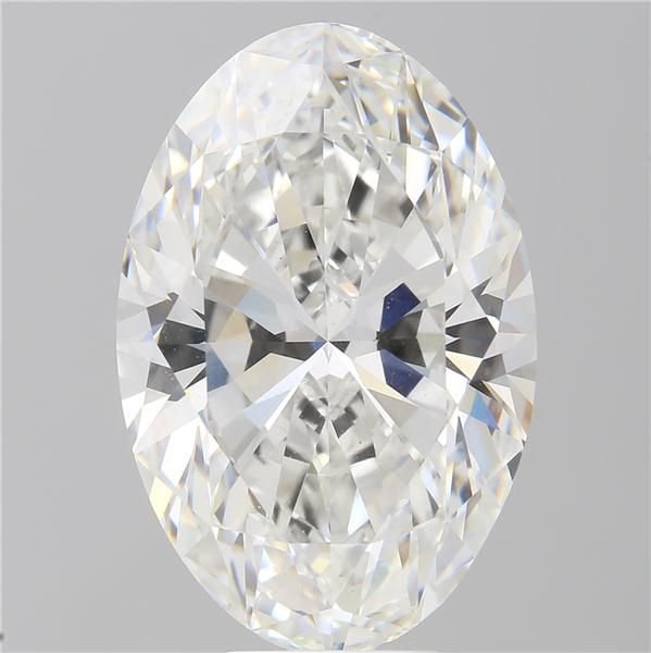 9.58ct E VVS2 Rare Carat Ideal Cut Oval Lab Grown Diamond