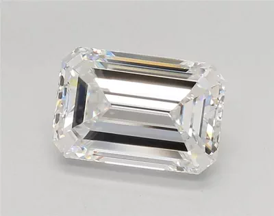 2.30ct E VS1 Rare Carat Ideal Cut Emerald Lab Grown Diamond