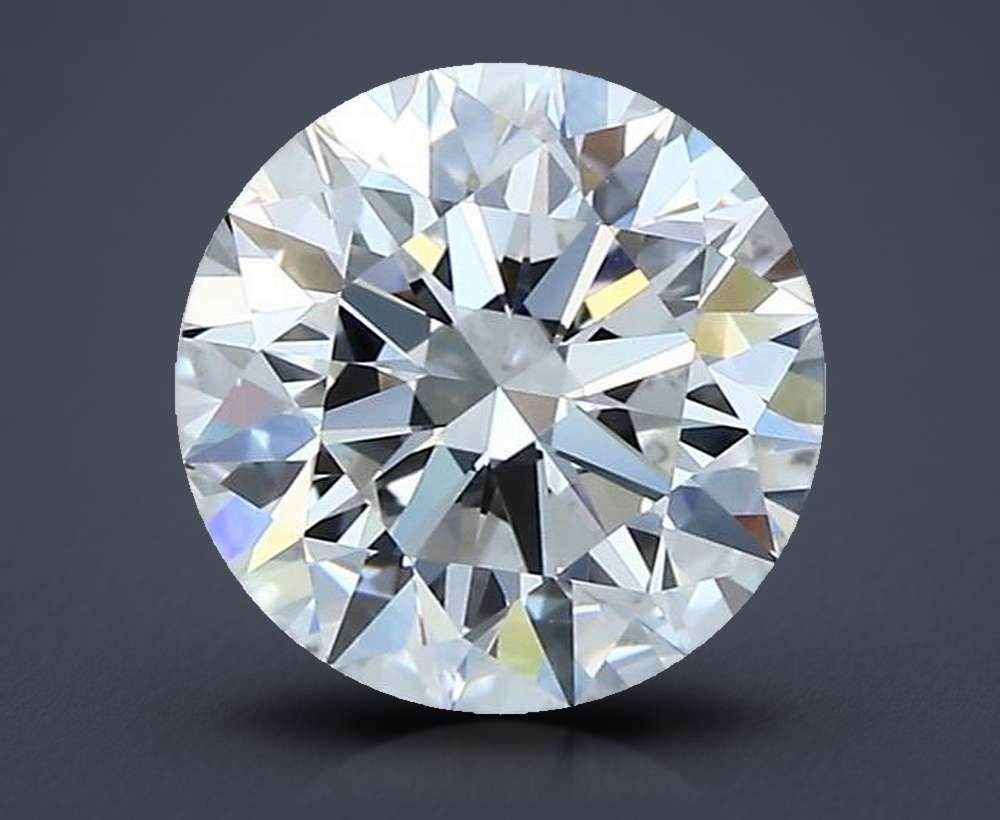 2.24ct G IF Rare Carat Ideal Cut Round Diamond