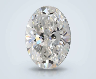 3.04ct E VS1 Rare Carat Ideal Cut Oval Lab Grown Diamond