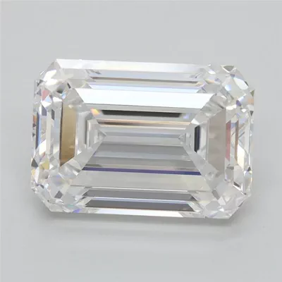 3.08ct D VS1 Rare Carat Ideal Cut Emerald Lab Grown Diamond