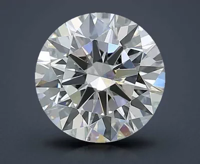 3.29ct D VVS2 Rare Carat Ideal Cut Round Lab Grown Diamond