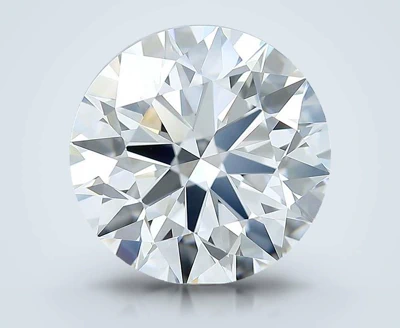 4.58ct D IF Rare Carat Ideal Cut Round Diamond