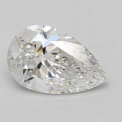 1.02ct E VS2 Rare Carat Ideal Cut Pear Lab Grown Diamond