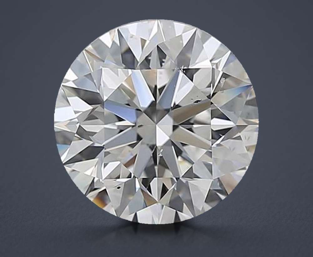3.01ct E SI1 Excellent Cut Round Diamond