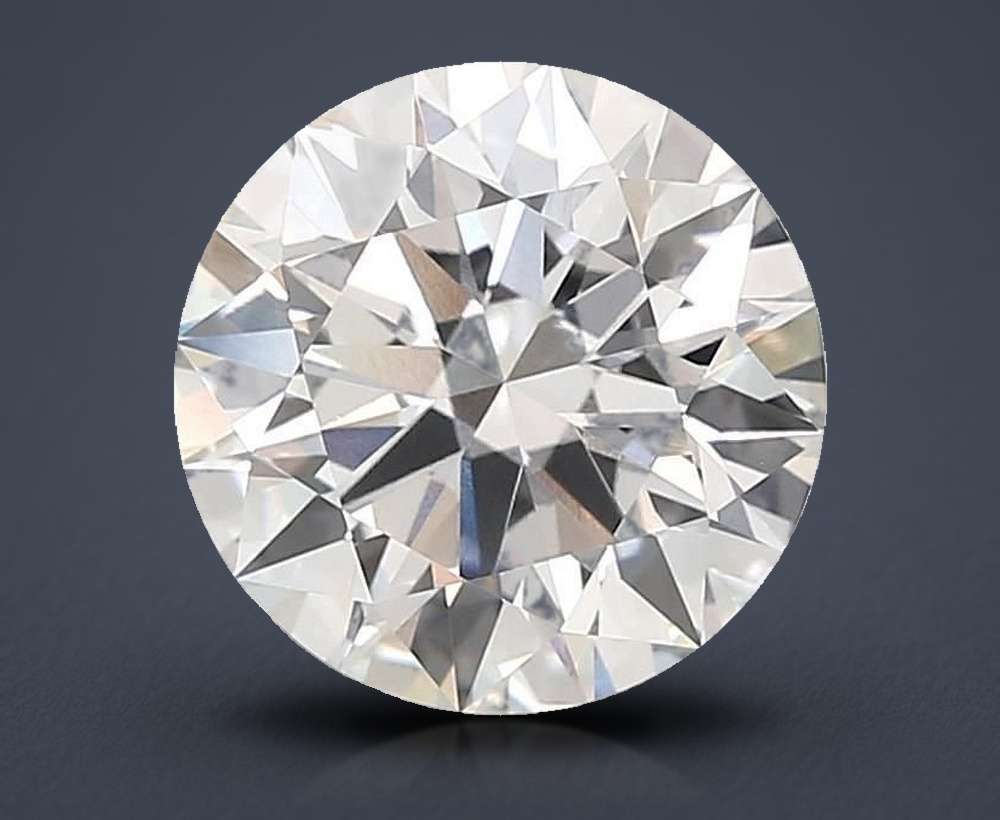 3.55ct F VVS2 Rare Carat Ideal Cut Round Lab Grown Diamond