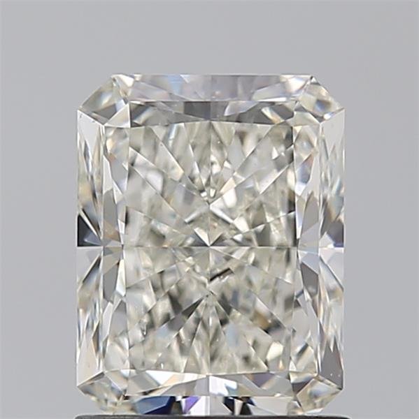 1.52ct J SI1 Rare Carat Ideal Cut Radiant Diamond