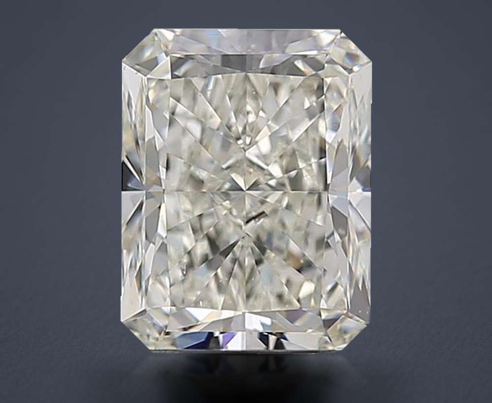 1.52ct J SI1 Rare Carat Ideal Cut Radiant Diamond