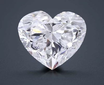 10.03ct D VS2 Rare Carat Ideal Cut Heart Lab Grown Diamond