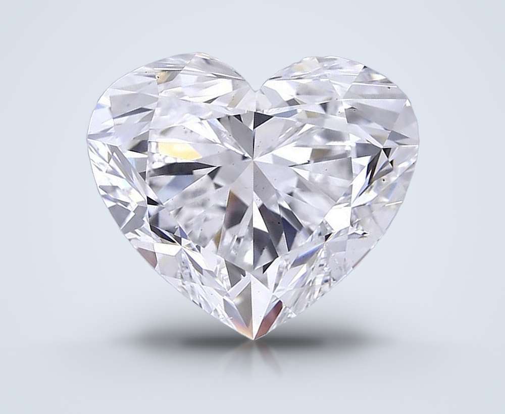 10.03ct D VS2 Rare Carat Ideal Cut Heart Lab Grown Diamond