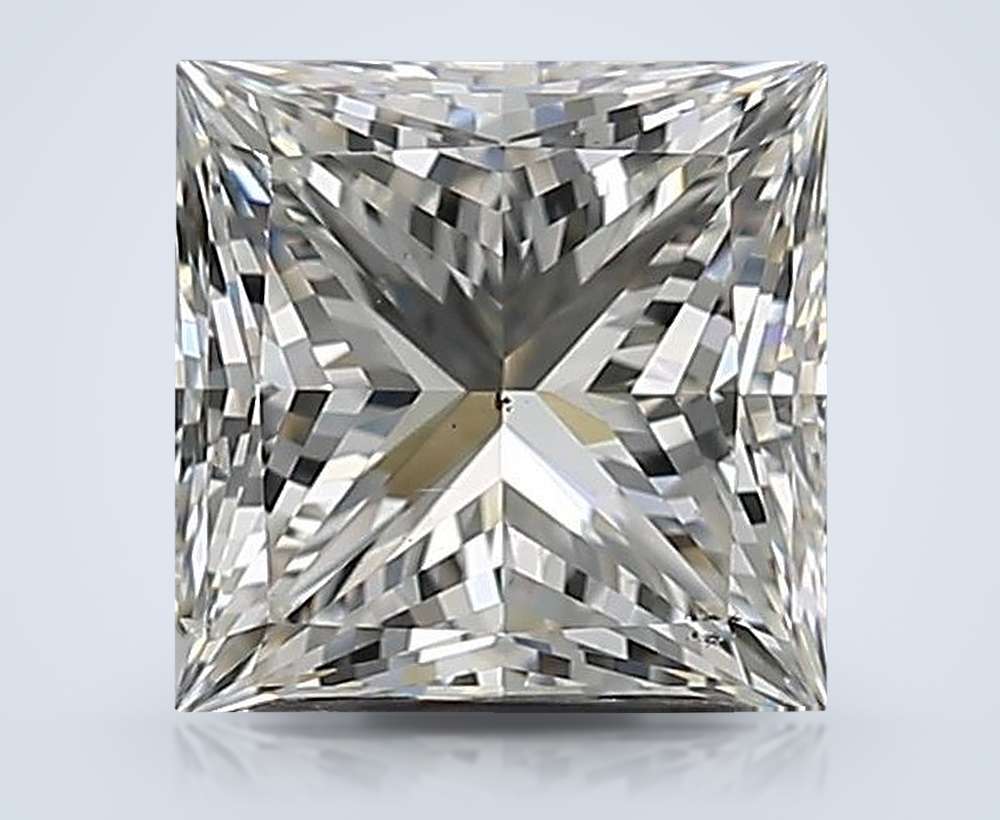 1.70ct J SI1 Rare Carat Ideal Cut Princess Diamond