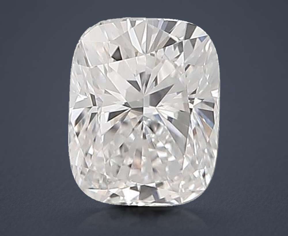 1.54ct E VVS2 Very Good Cut Cushion Lab Grown Diamond