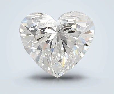 3.56ct E VVS2 Rare Carat Ideal Cut Heart Lab Grown Diamond