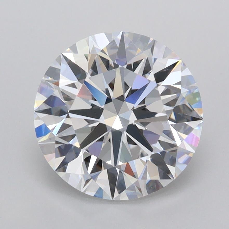 2.55ct D VVS1 Rare Carat Ideal Cut Round Lab Grown Diamond