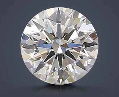 2.93ct G VVS2 Rare Carat Ideal Cut Round Lab Grown Diamond