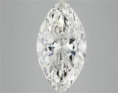5.04ct F VS2 Rare Carat Ideal Cut Marquise Lab Grown Diamond