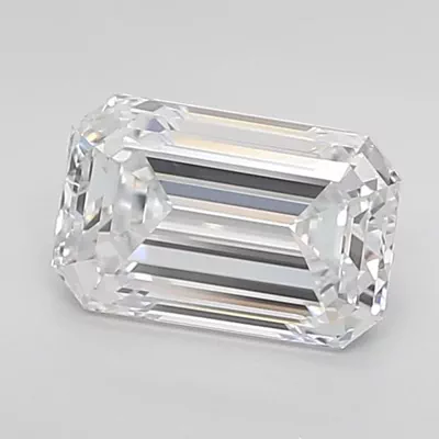 1.88ct E VVS2 Excellent Cut Emerald Lab Grown Diamond
