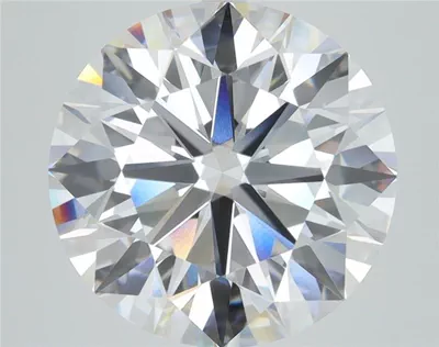 7.02ct E VVS1 Rare Carat Ideal Cut Round Lab Grown Diamond