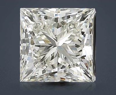 2.02ct K VS2 Rare Carat Ideal Cut Princess Diamond