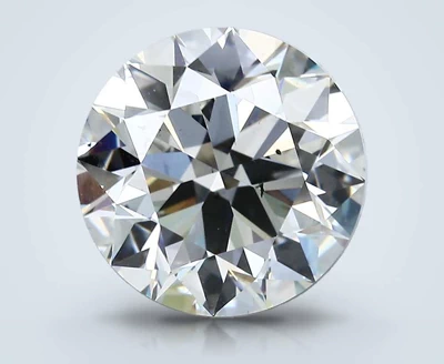 5.51ct I SI1 Rare Carat Ideal Cut Round Diamond