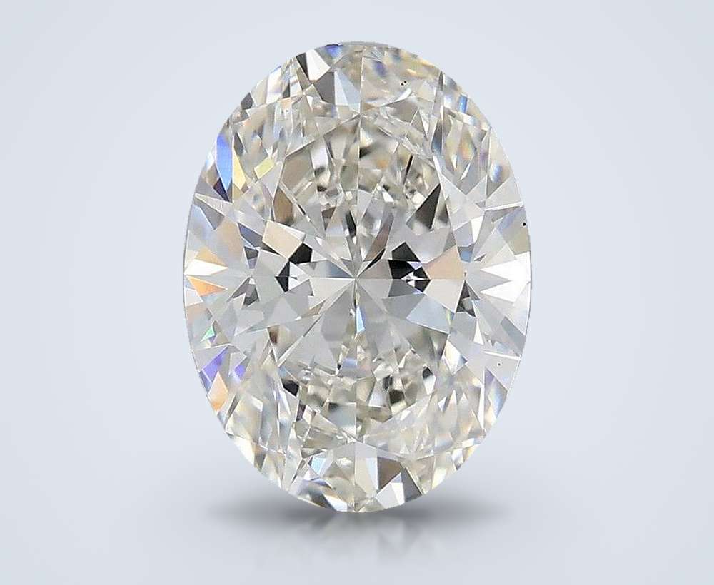 1.91ct H VS1 Rare Carat Ideal Cut Oval Lab Grown Diamond